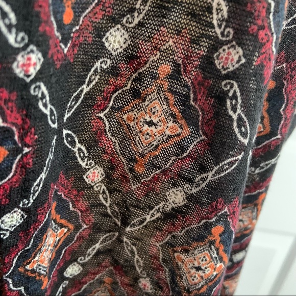 Torrid Open Front Lightweight Diamond Print Soft Cardigan Sweater Top NWT - Picture 6 of 12